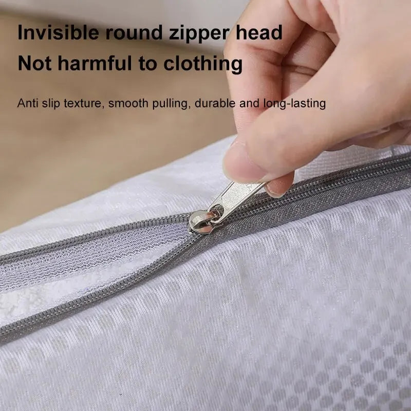 1PC 3D Laundry Bag Withdrawable Mesh Bag Washing Machine Filter Mesh Bag anti Deformation Laundry Bag