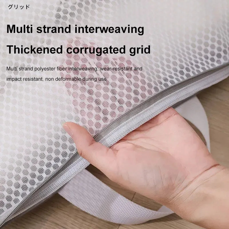 1PC 3D Laundry Bag Withdrawable Mesh Bag Washing Machine Filter Mesh Bag anti Deformation Laundry Bag