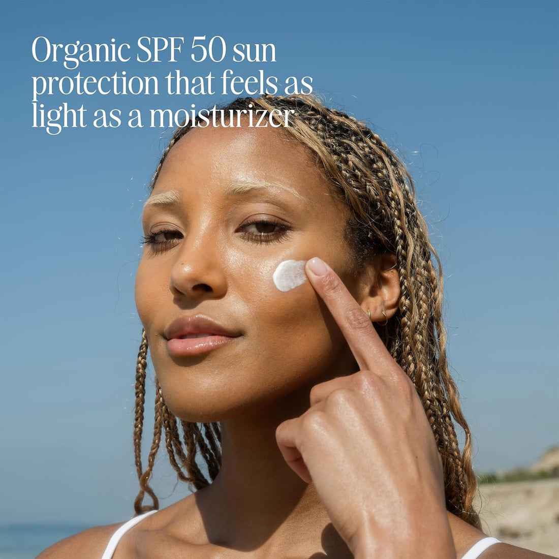 COOLA Organic Face Sunscreen SPF 50 - Ultimate Sunblock Lotion for Daily Skin Protection, Vegan & Gluten-Free, Fragrance-Free Formula