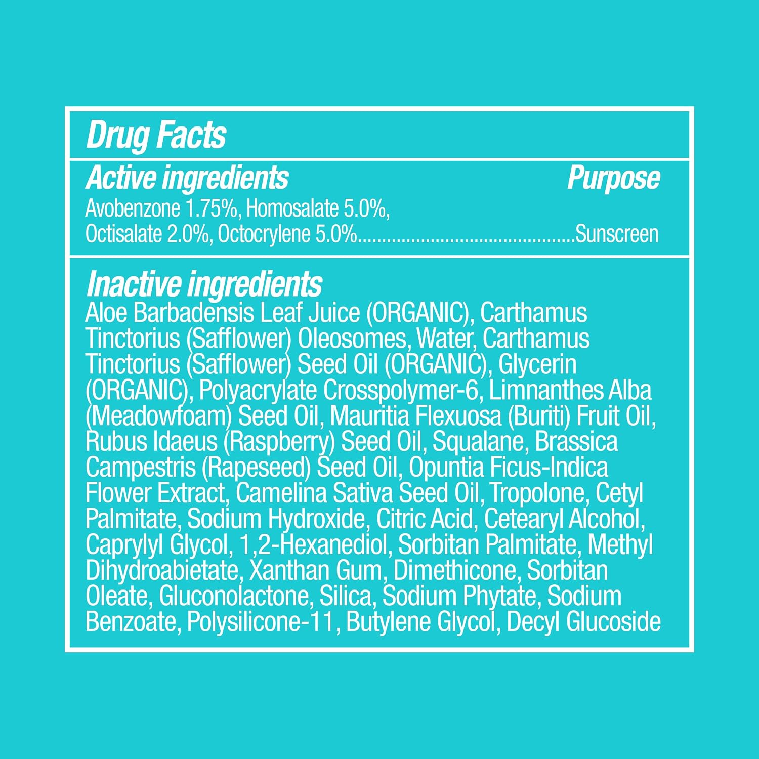 COOLA Organic Face Sunscreen SPF 50 - Ultimate Sunblock Lotion for Daily Skin Protection, Vegan & Gluten-Free, Fragrance-Free Formula